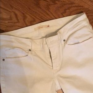 Levi white jeans